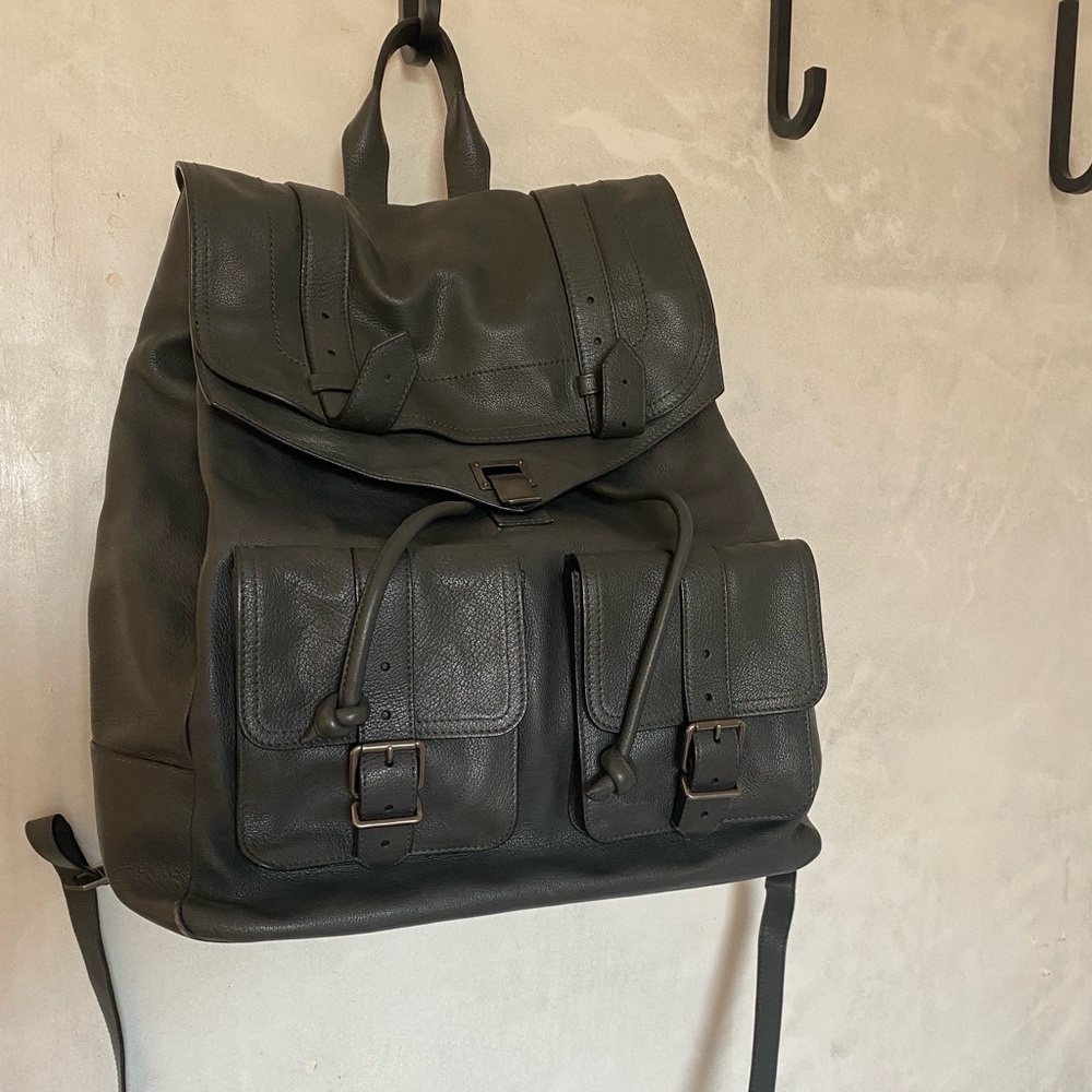 Proenza Schouler PS1 Backback dark gray/gunmetal - rare